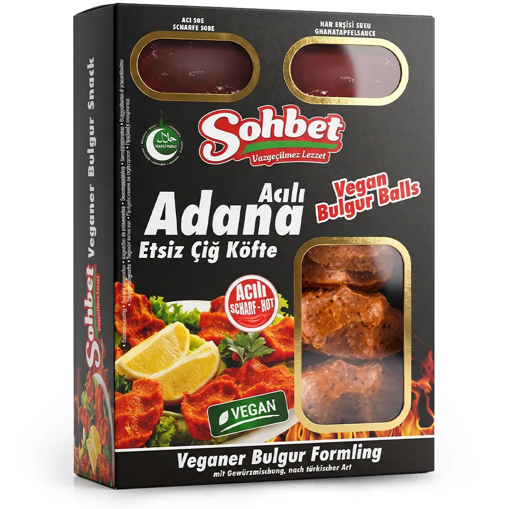 Acılı Adana Çiğ Köfte